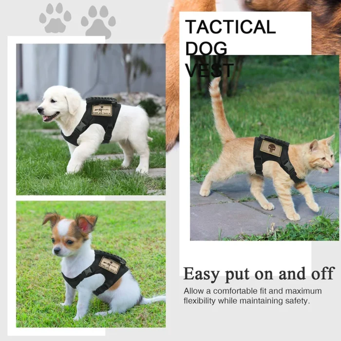 Arnés Táctico para Mascotas