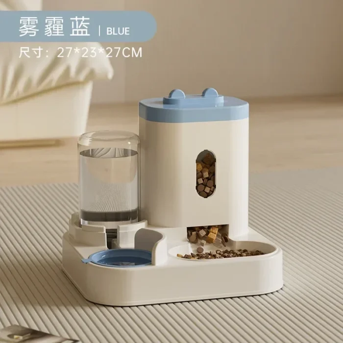 Dispensador Dúo: Comida y Agua