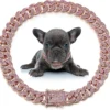 Cadena de Lujo "Flow Diamante" para Mascotas