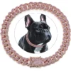 Cadena de Lujo "Flow Diamante" para Mascotas