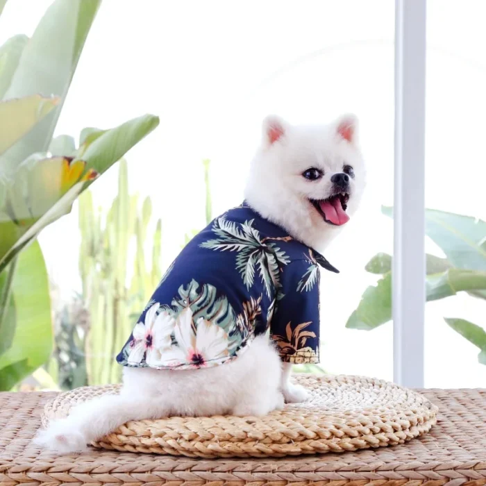 Camisa Hawaiana para Mascota