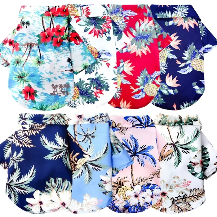 Camisa Hawaiana para Mascota