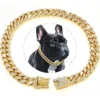 Cadena de Lujo "Flow Diamante" para Mascotas